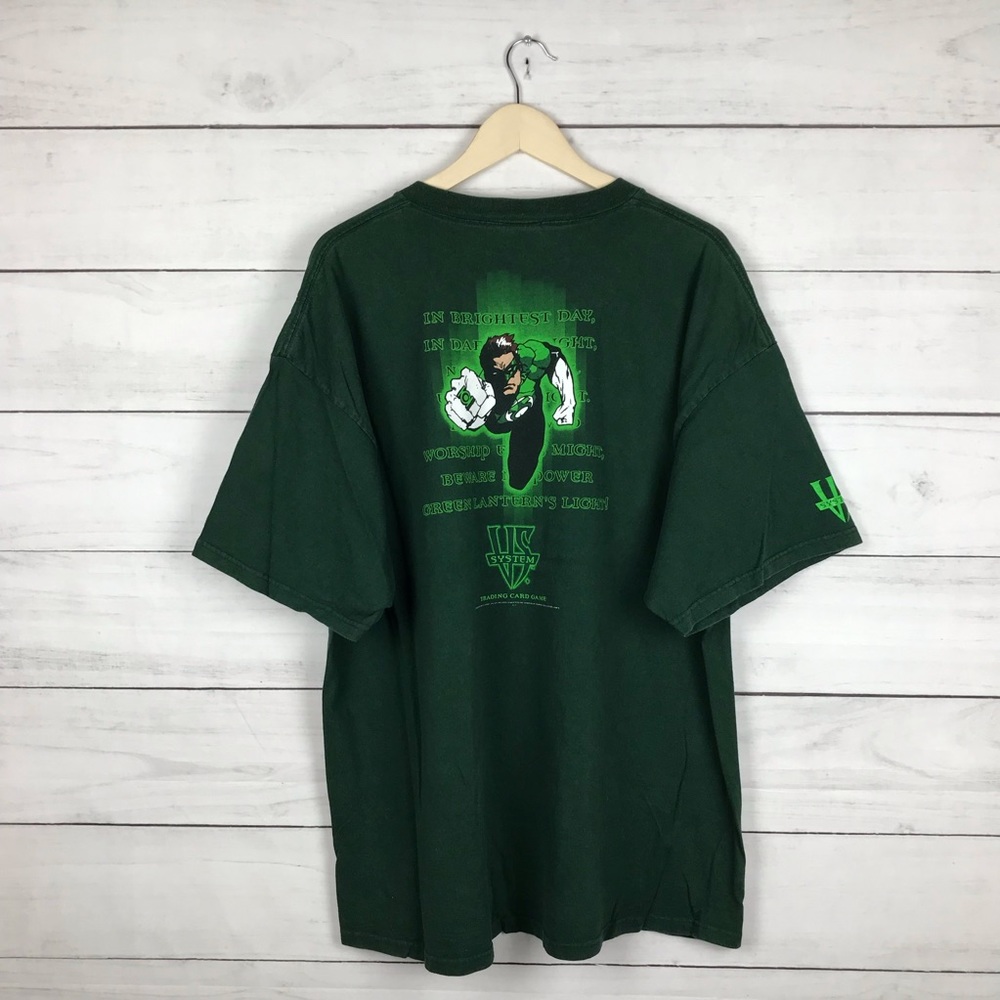 Vintage Green Lantern VS System Card Game T-Shirt